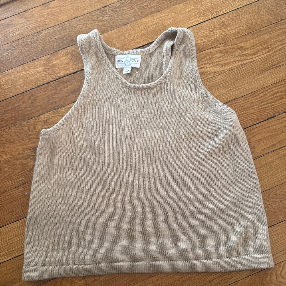 Cropped tank top